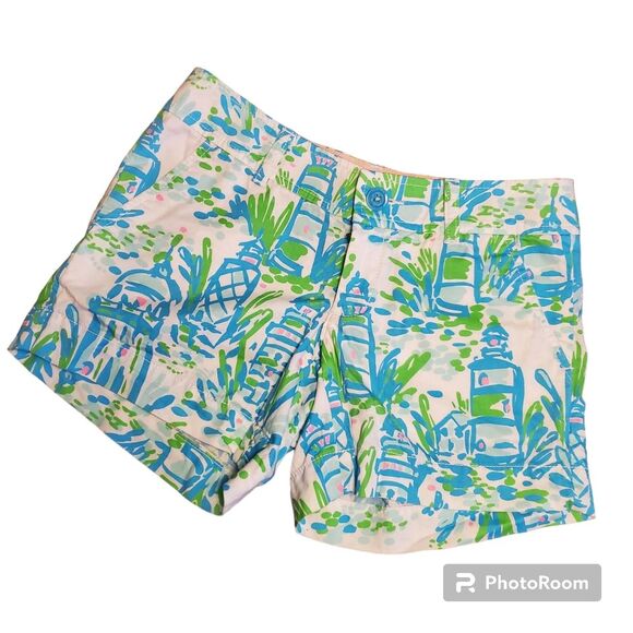 Lilly Pulitzer lighthouse Callahan shorts 00 - Picture 1 of 7
